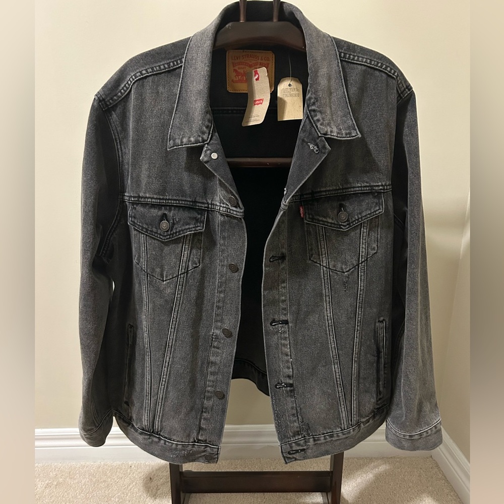 Levi’s Dark Grey Denim Jacket